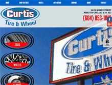 Tablet Screenshot of curtistire.com